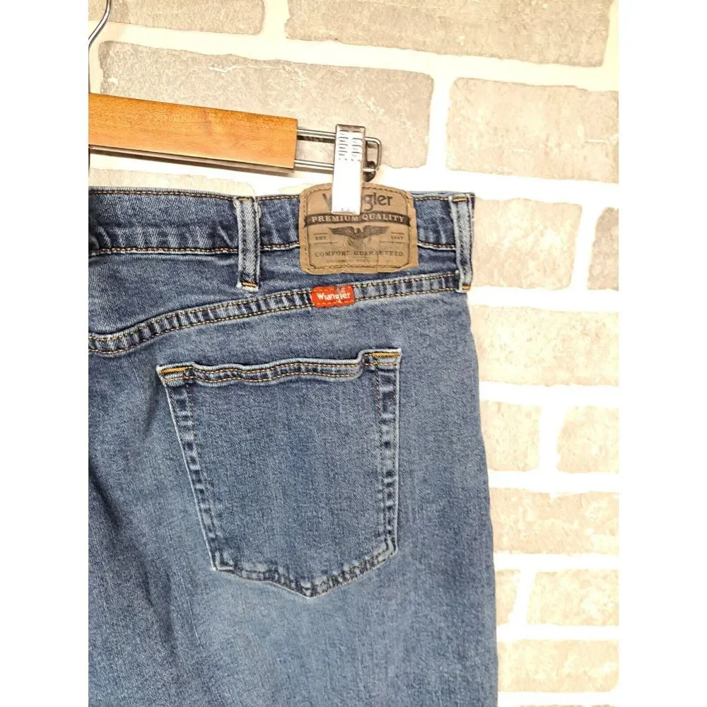 Wangler Premium Quality Mens Jeans Pants‎ Relaxed Fit 5 Pockets Size 40 X 30